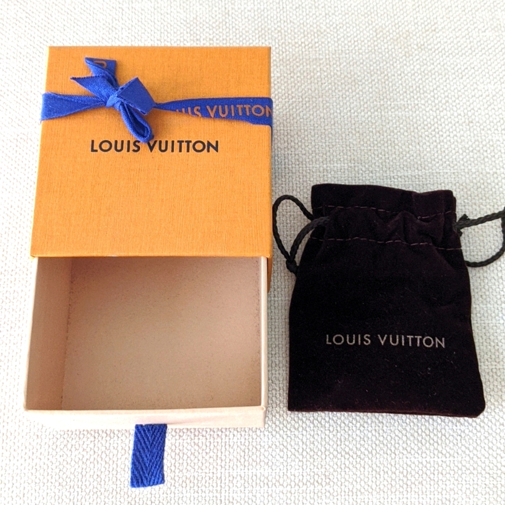 Louis Vuitton jewelry box and bag (empty)